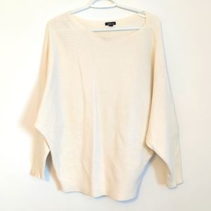 Ardene curve Cream Dolman sleeve shirt